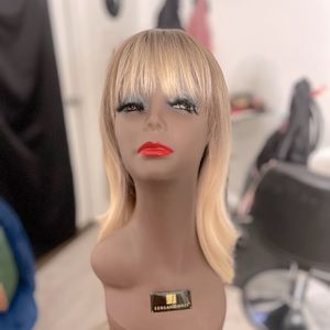 two toned blonde wig